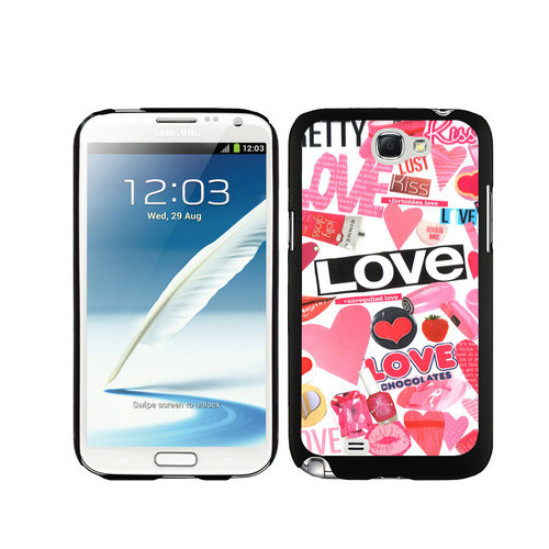 Valentine Fashion Love Samsung Galaxy Note 2 Cases DOR